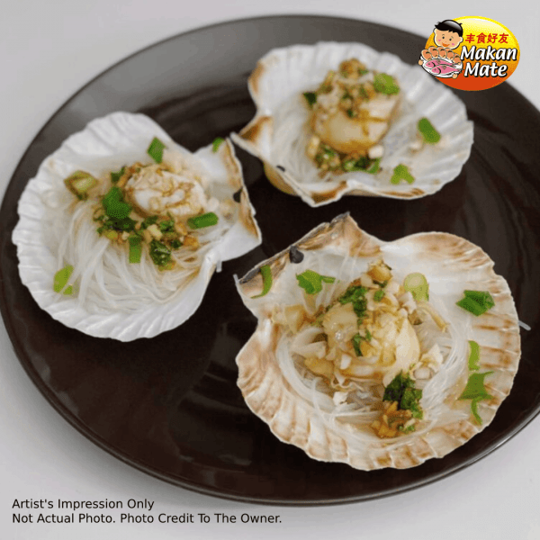 Steamed-Scallop-with-Vermicelli-in-Nyonya-Sauce
