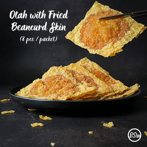 Otah with Fried Beancurd Skin (8 pcs)