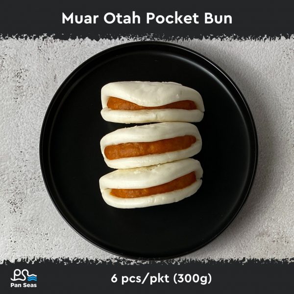 [Pan Seas] Muar Otah Pocket Bun - 6 pcs