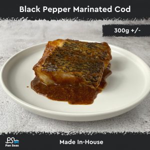 * BUY 1 FREE 1 PROMO* Black Pepper Marinated Cod Fish Fillet (300g +/-)