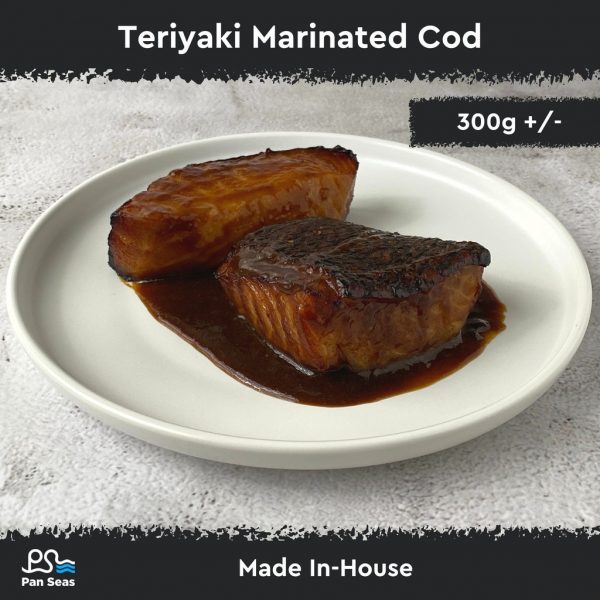 *BUY 1 FREE 1 PROMO* Teriyaki Marinated Cod Fish Fillet (300g +/-)