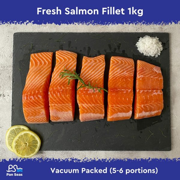 Fresh Salmon Fillet 1kg (+/- 50g)