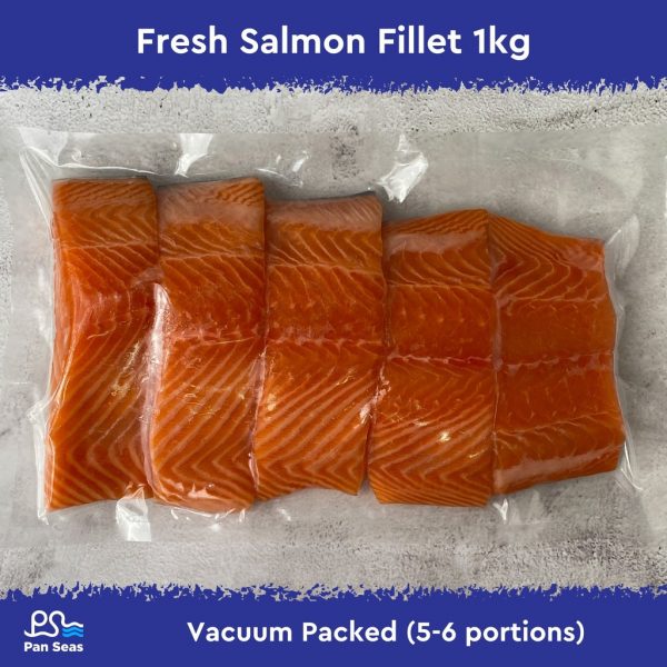 Fresh Salmon Fillet 1kg (+/- 50g)