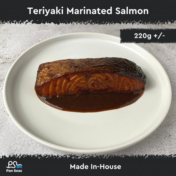 Teriyaki Marinated Salmon Fish Fillet (220g +/-)